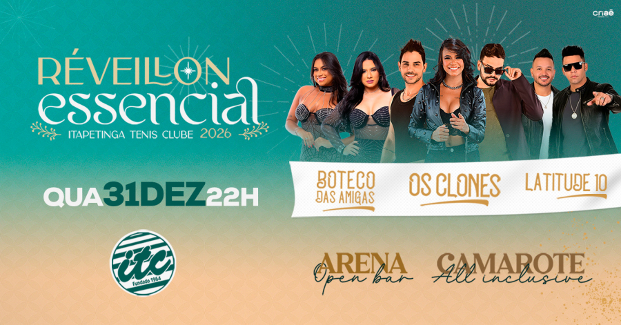Réveillon do ITC, o melhor da Região.